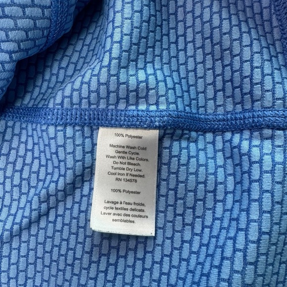 Vineyard Vines Men’s Performance 1/2 Zip Pullover – Blue – Size Large - Picture 7 of 11